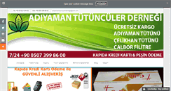 Desktop Screenshot of celikhantutunu.com